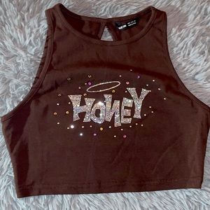 brand: SHEIN color: brown size: S